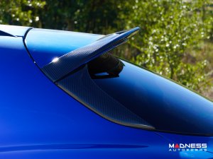 Alfa Romeo Stelvio Rear Window Trim - Carbon Fiber 
